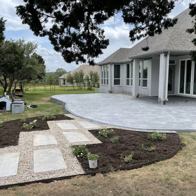 Landscape design project near Bee Cave, TX