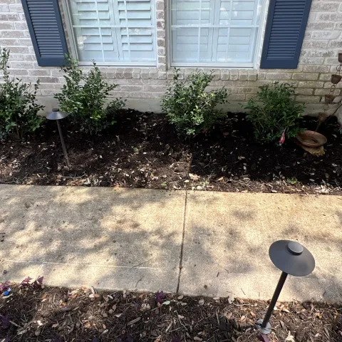 Violet Crown landscape design and hardscaping project