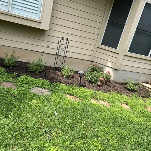 Violet Crown landscape design and hardscaping project