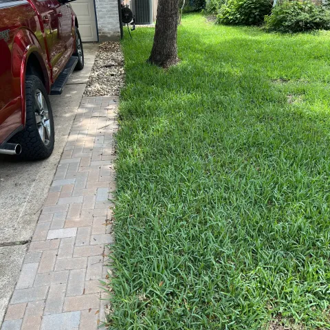 Violet Crown landscape design and hardscaping project
