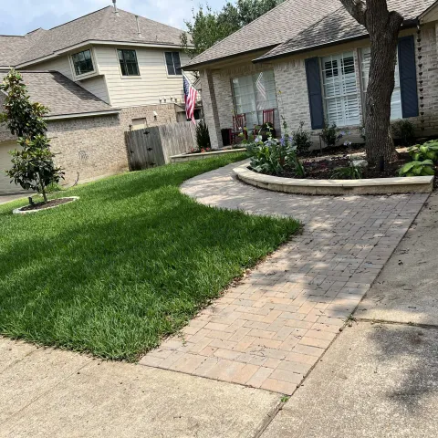 Violet Crown landscape design and hardscaping project