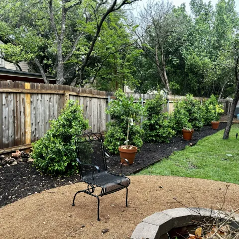 Violet Crown landscape design and hardscaping project