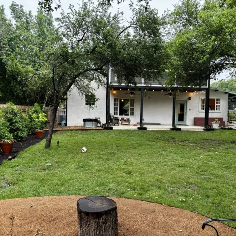 Violet Crown landscape design and hardscaping project