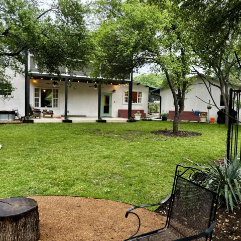 Violet Crown landscape design and hardscaping project
