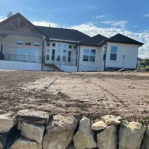 Violet Crown landscape design and hardscaping project