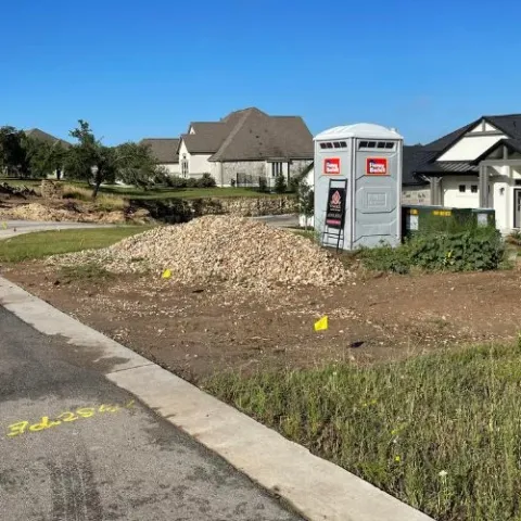 Violet Crown landscape design and hardscaping project