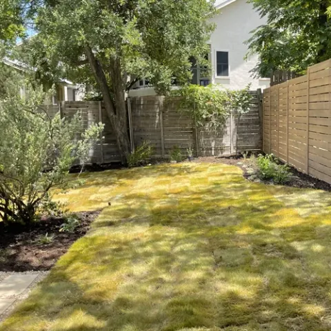 Violet Crown landscape design and hardscaping project