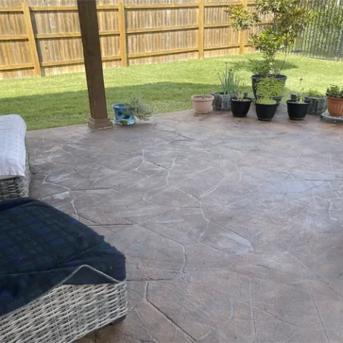 Violet Crown landscape design and hardscaping project