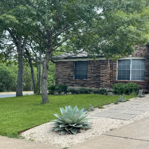 Violet Crown landscape design and hardscaping project