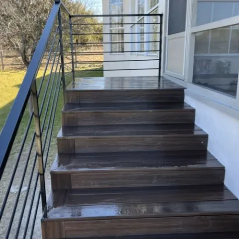 Violet Crown landscape design and hardscaping project
