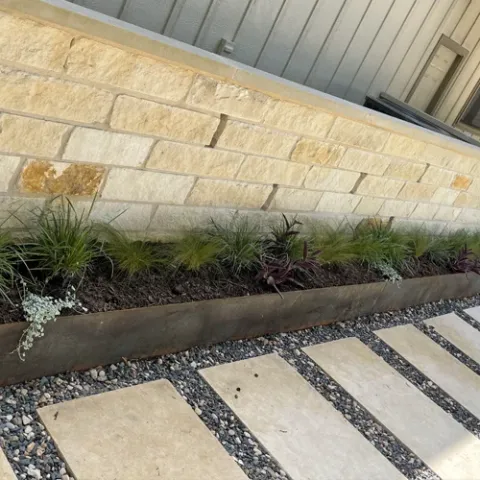 Violet Crown landscape design and hardscaping project