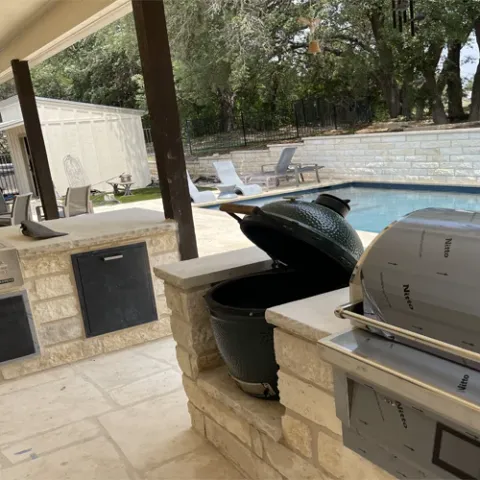 Violet Crown landscape design and hardscaping project
