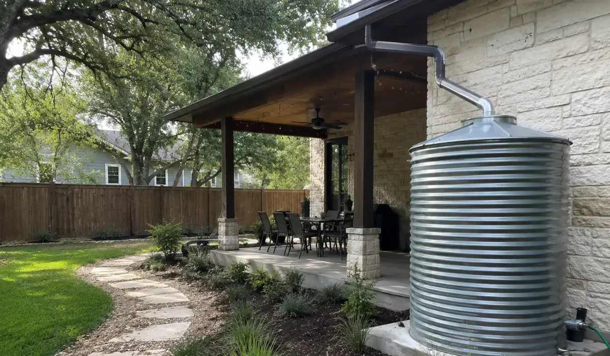 Rainwater Collection Setup: What Works Best for Central Texas Lawns
