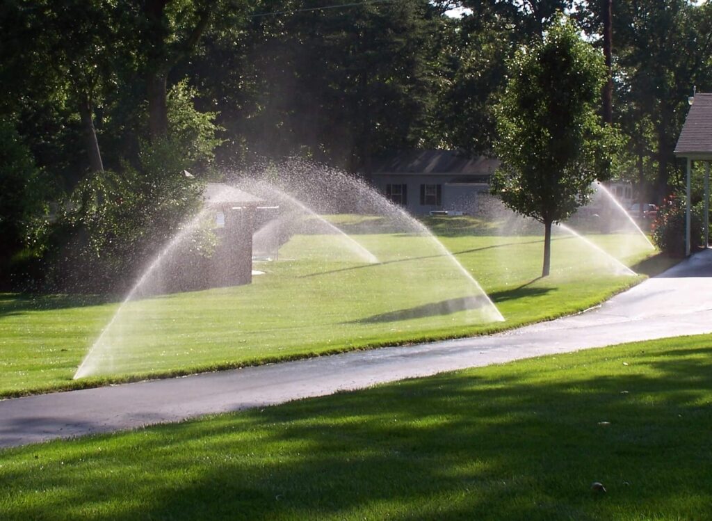 austin-sprinklers-on-lawn-violet-crown-landscape-and-design